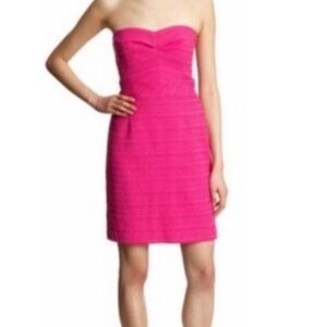 Trina Turk Los Angeles tweed Cora classic cocktail strapless mini dress 4